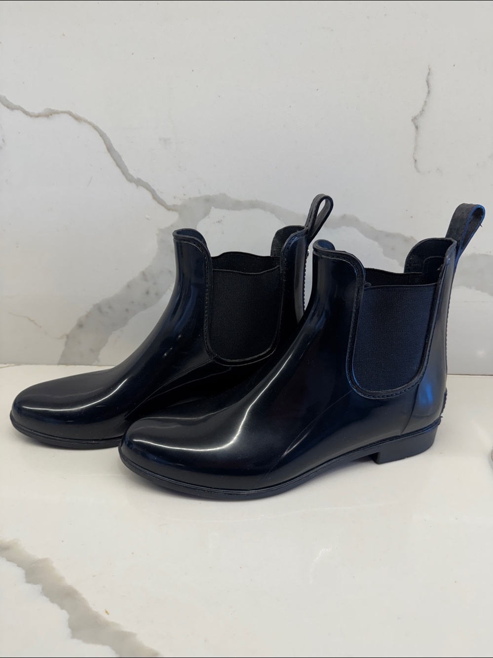 Sam Edelman Women’s Glossy Black Tinsley Rain Boots